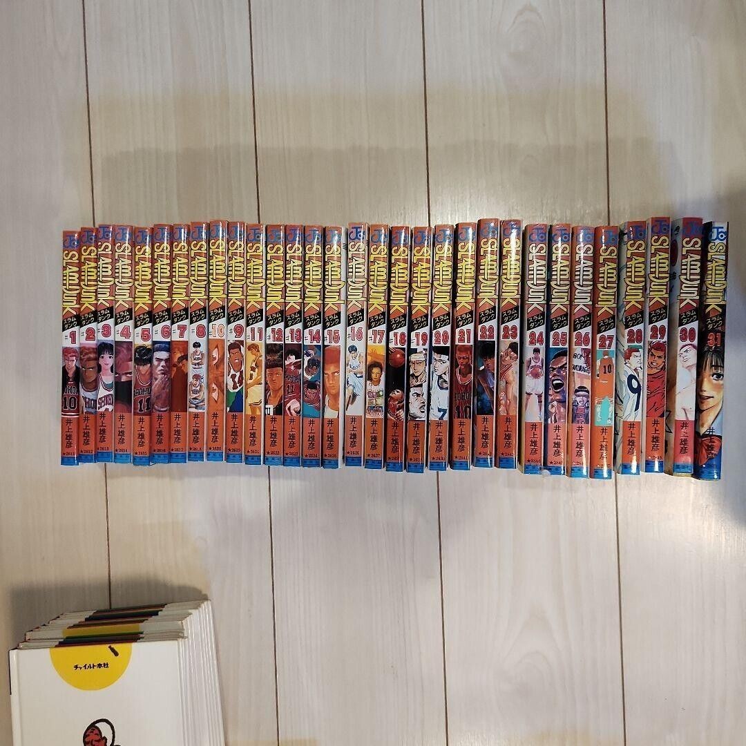 SLAM DUNK 1-31 Set completo Manga Sakuragi Hanamichi TAKEHIKO INOUE Shueisha