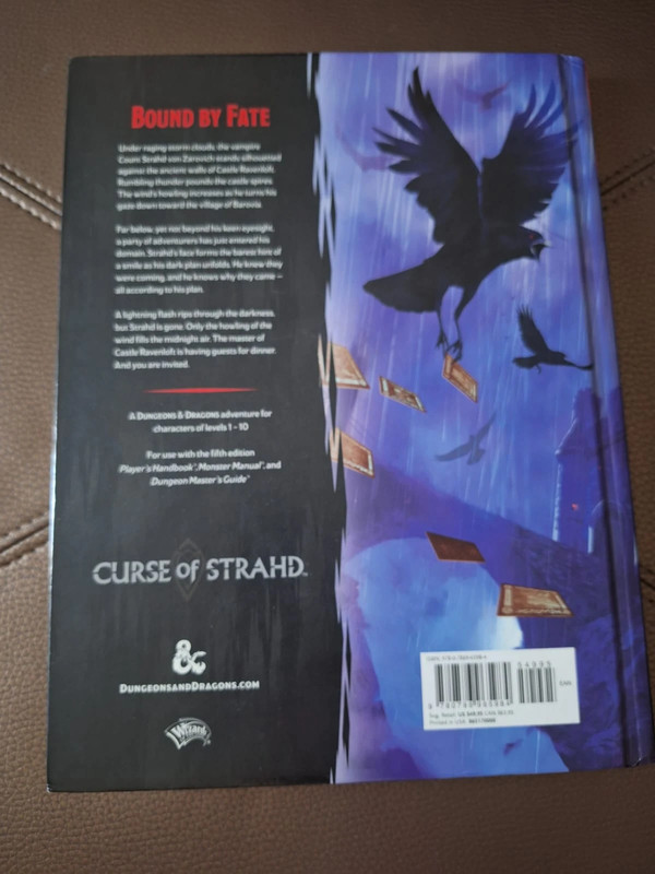 Ravenloft - Curse of Stradh - Dungeons and dragons