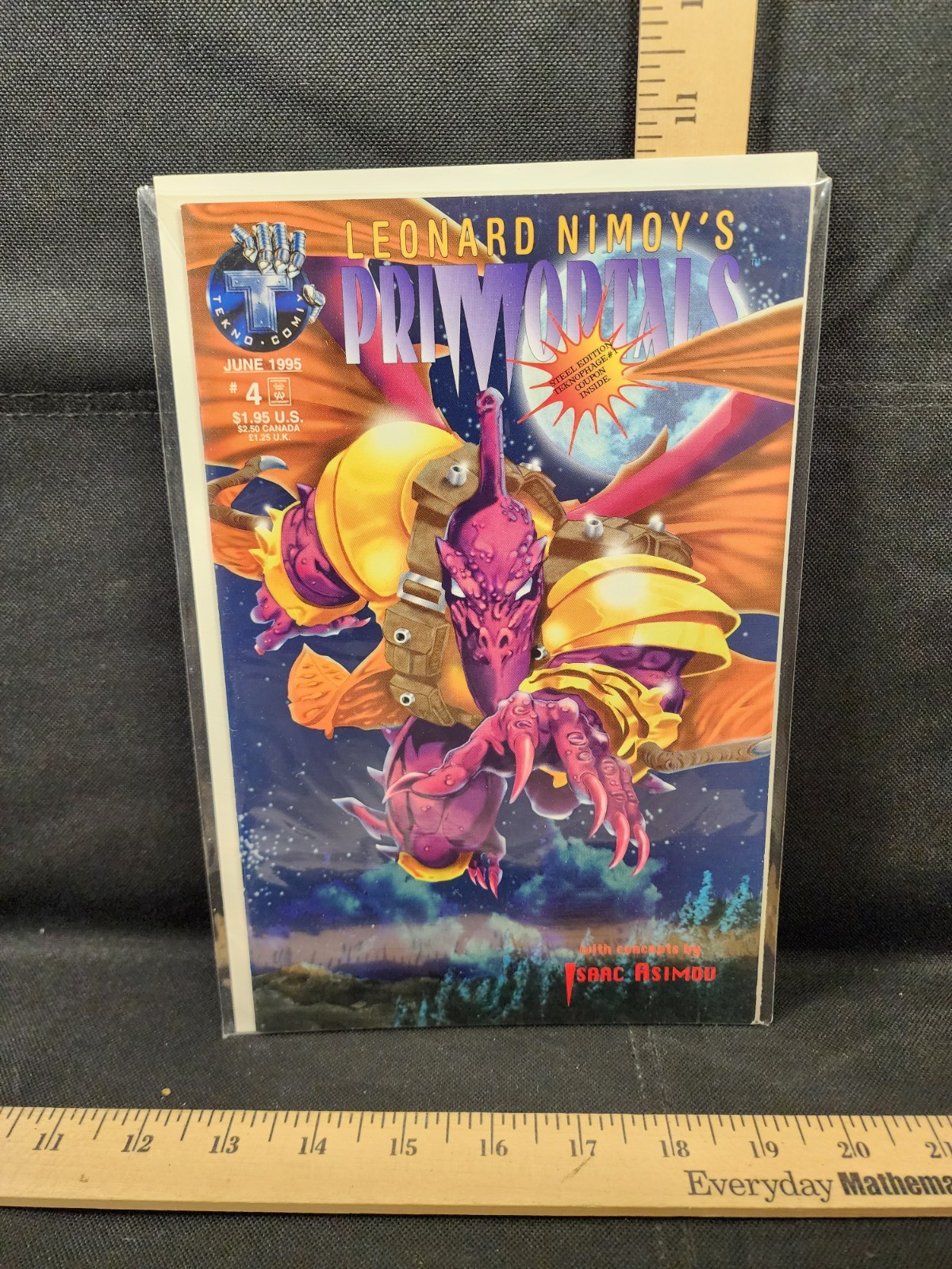 Fumetto Leonard Nimoy's Primortals #4 Tekno Comixs High Grade Series Break