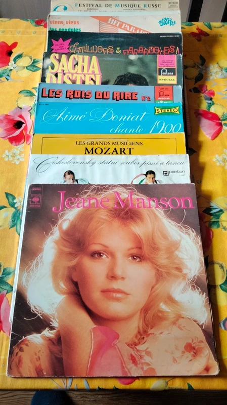 Disques 33 tours Pour amateur de vieilles musique 14 disques