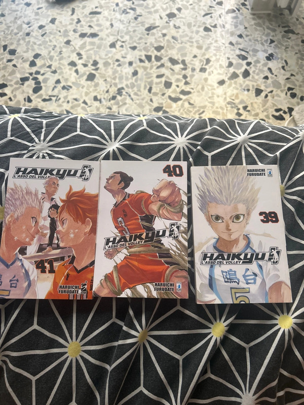 volumi 39-41 haikyuu