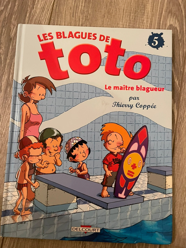 Livre BD les blagues de toto tome 5 maître blagueur