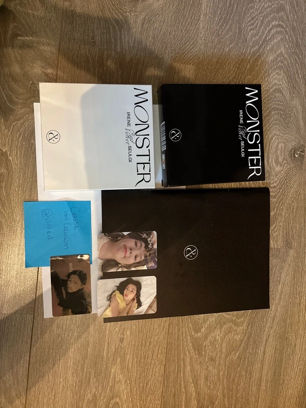 Red Velvet Irene & Seulgi Monster album set