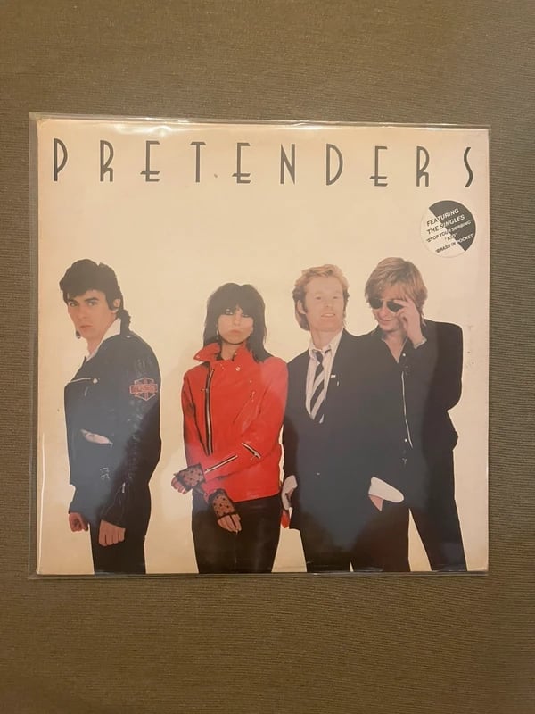 Pretenders 33 rpm vinyl lp album record
