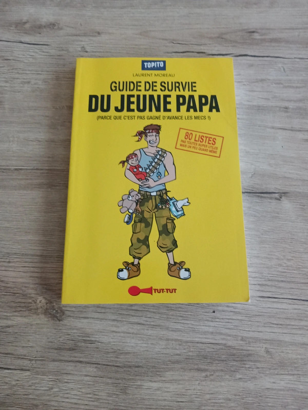 Livre guide de survie du jeune papa
