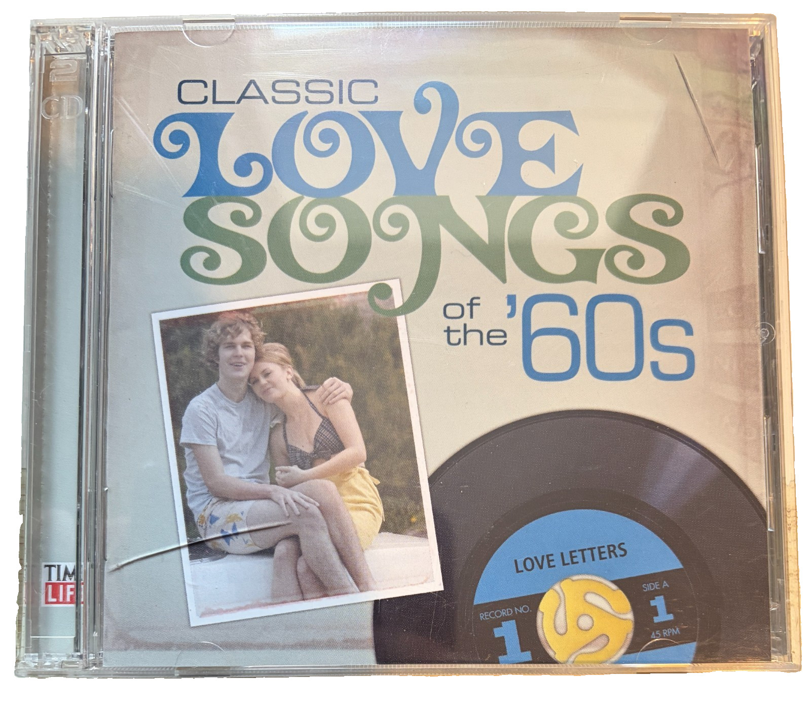 Time Life Music Classic Love Songs Of The '60s Love Letters 2 CD Album