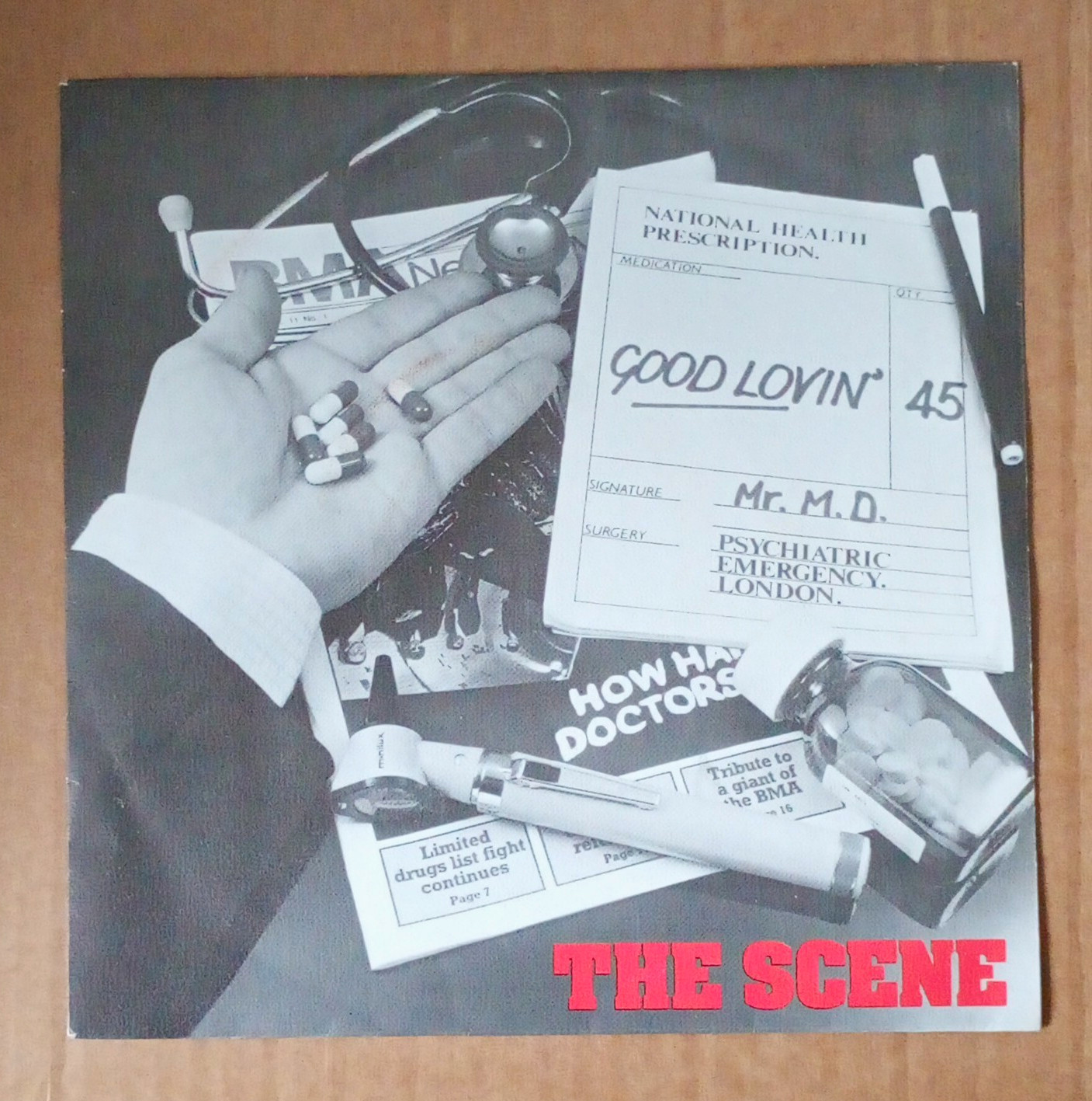 The Scene Good Lovin' 1985 7" 45RPM Vinyl Single Diamond (DIA 007). Mod Revival.