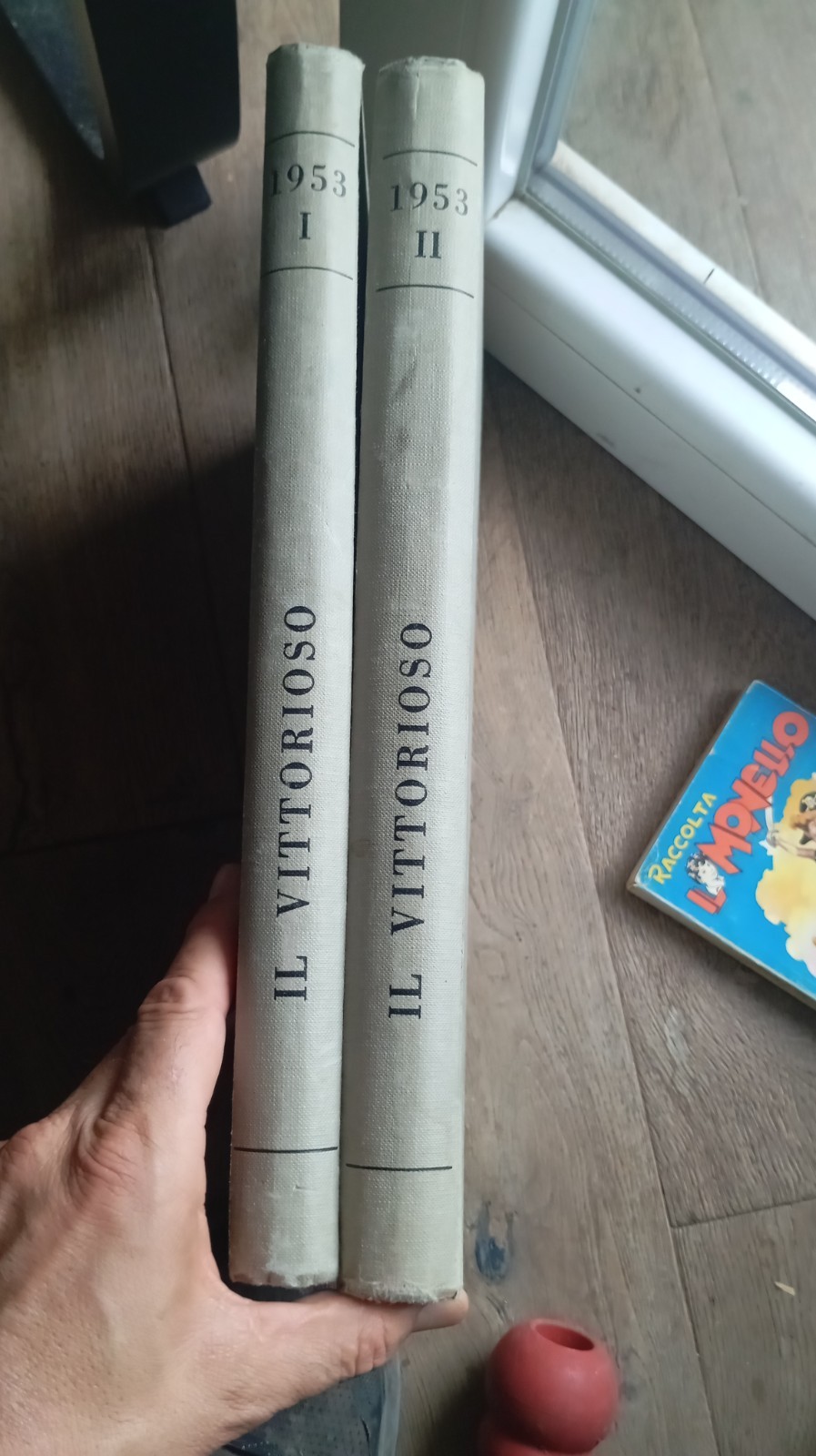 IL VITTORIOSO ANNO XVII (1953) COMPLETO RILEGATO IN 2 VOLUMI 1/52
