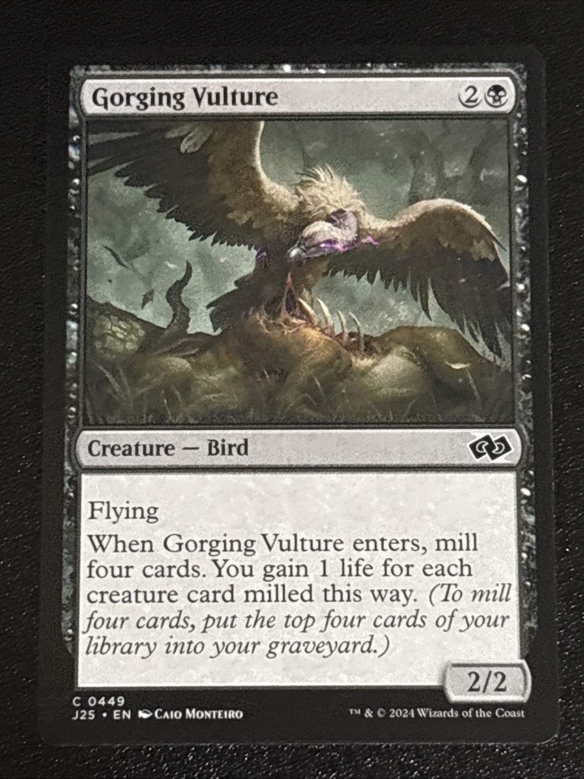 MTG Foundations Jumpstart Gorging Vulture 0449 NM