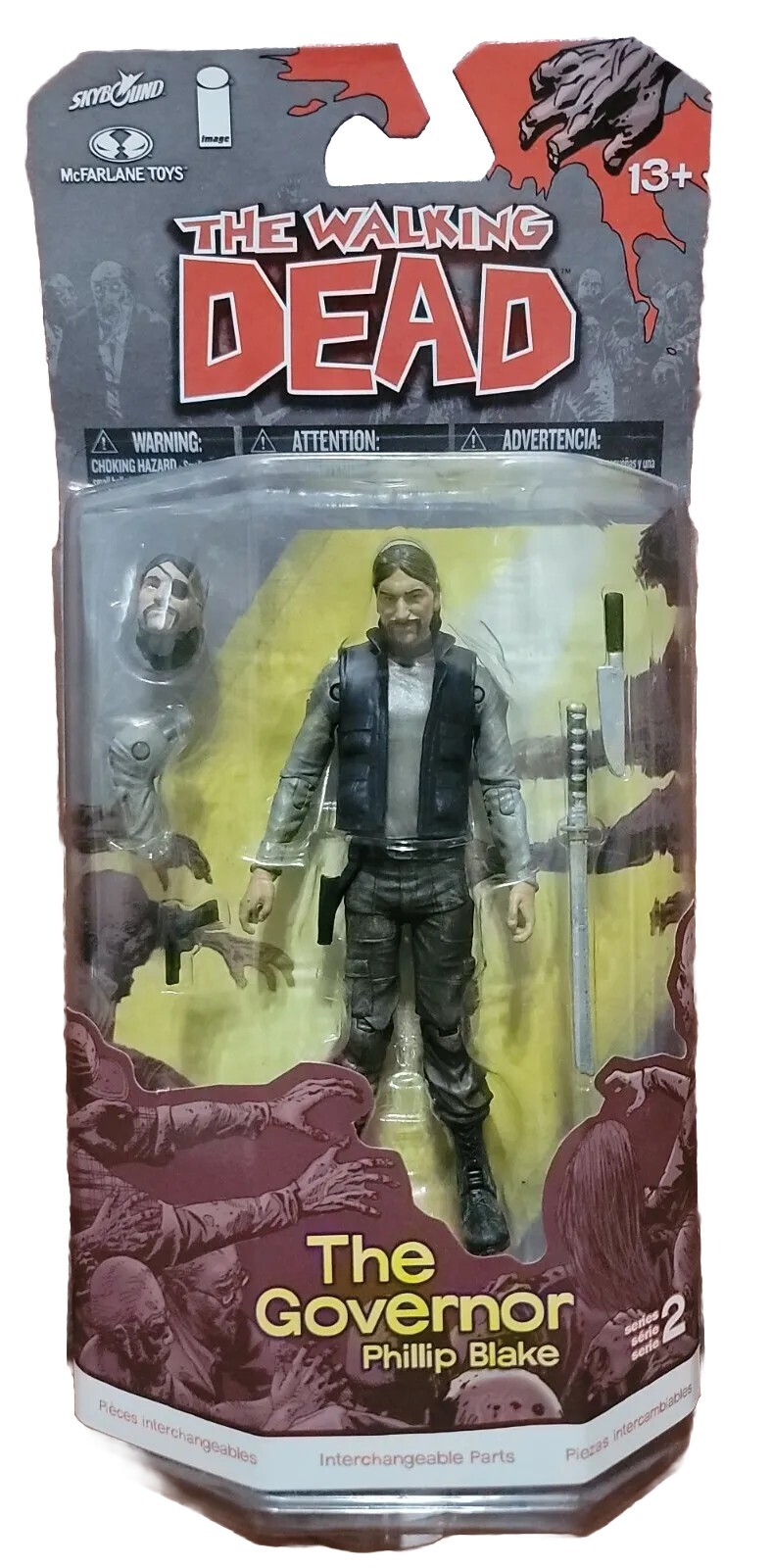 THE Walking Dead Comic Series 2 The Governor Action Figure McFarlane Giocattolo Cool