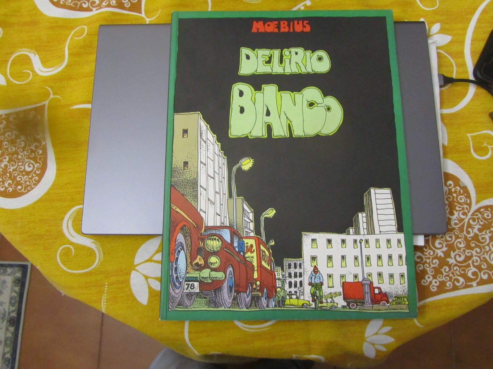 DELIRIO BIANCO - MOEBIUS -  COLLANA NEW COMICS NOW - OTTIMO+ (L3)