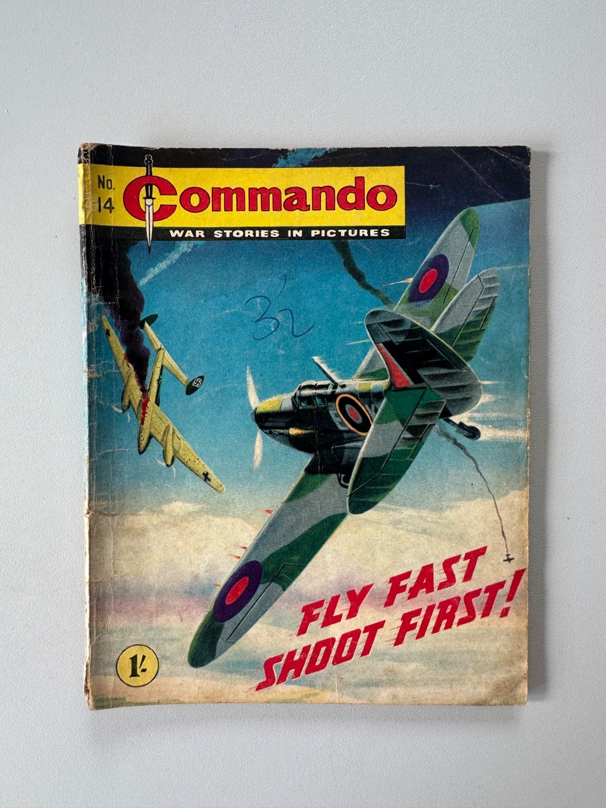 Commando Comic #14 (1961) DC Thomson VG RARE