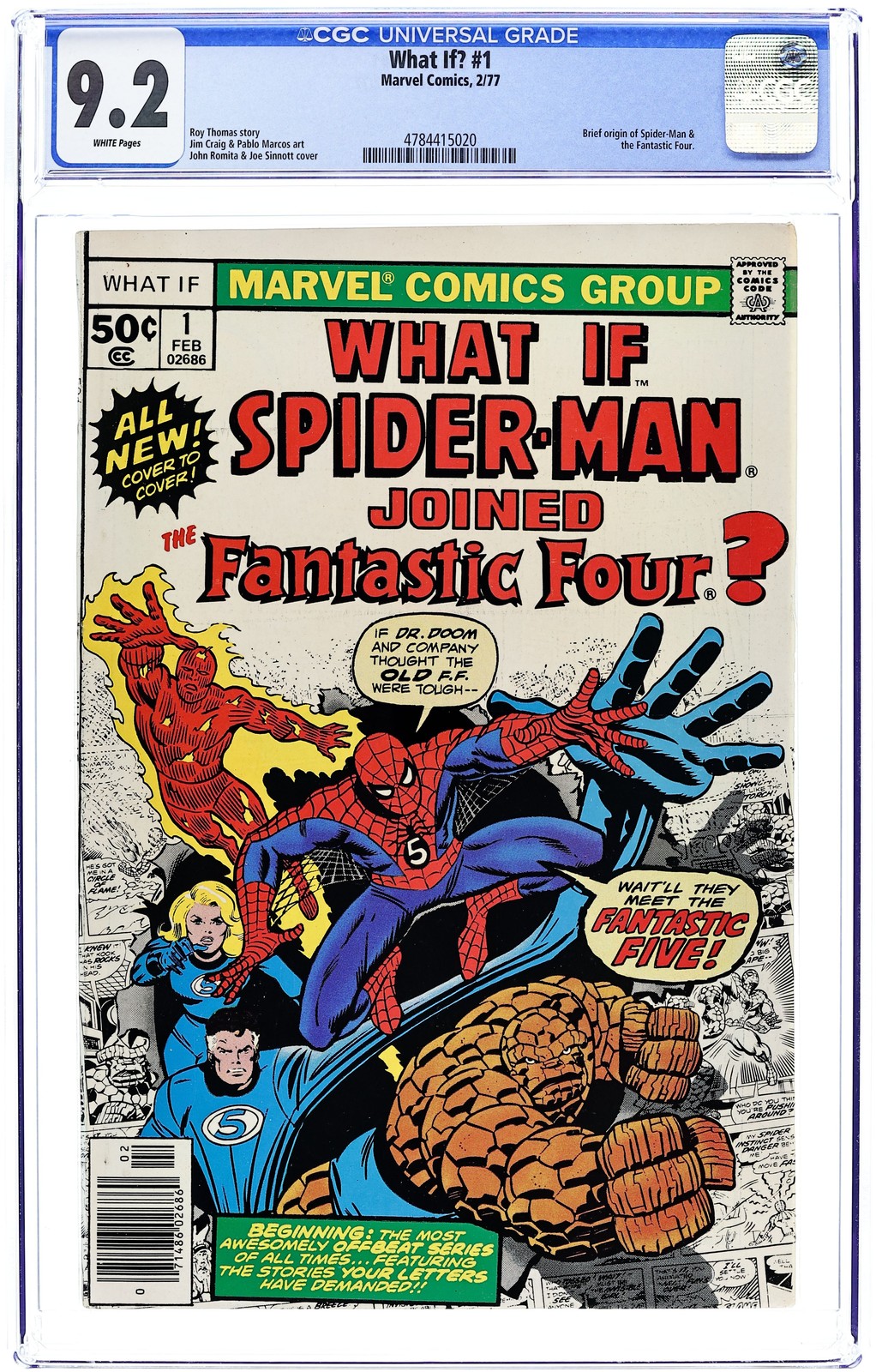 What If #1 CGC 9.2 1977 4784415020