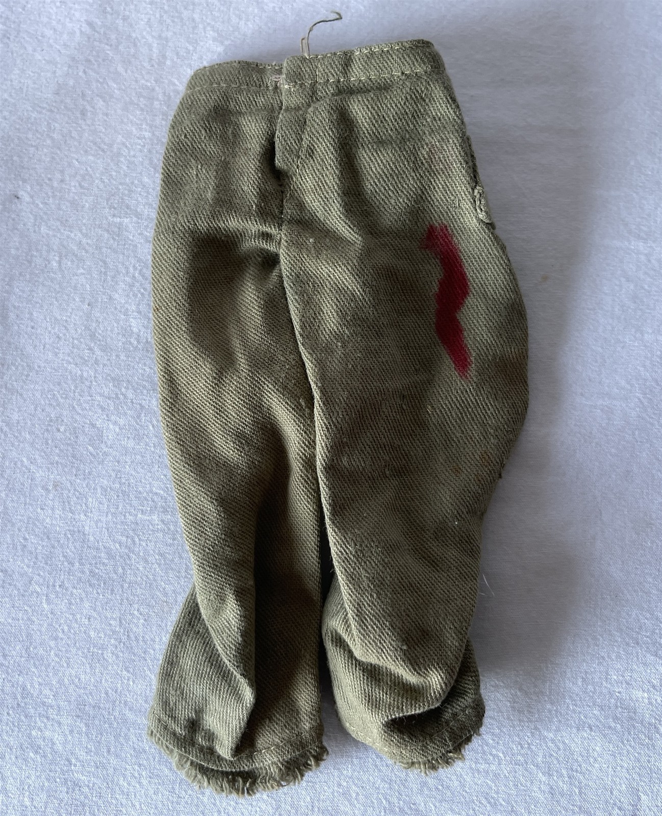 Vintage Palitoy Action Man GI Joe Uniform Clothing "Bloodstain" Trousers #bbH747