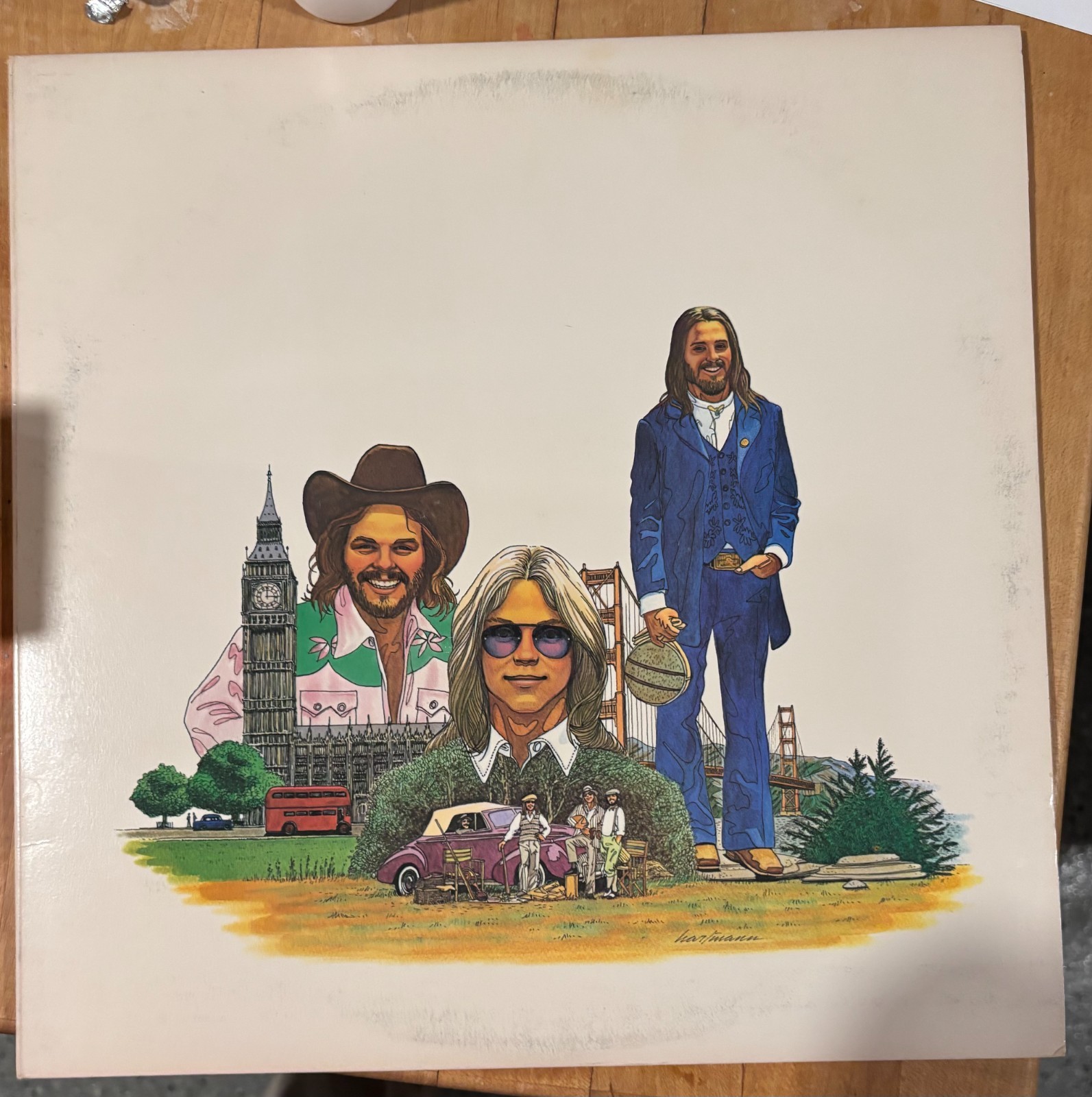 America History Greatest Hits Vinyl LP Warner Bros BS 2894 Lyric Sleeve Tested