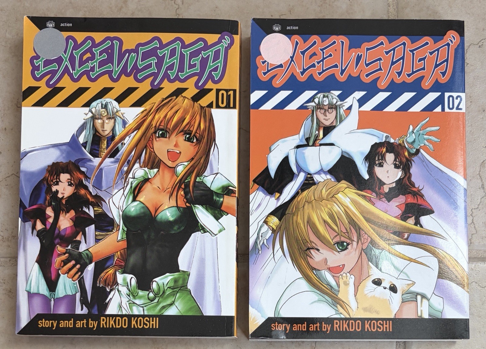 Excel Saga di Rikdo Koshi Volume 1-2 Manga VIZ