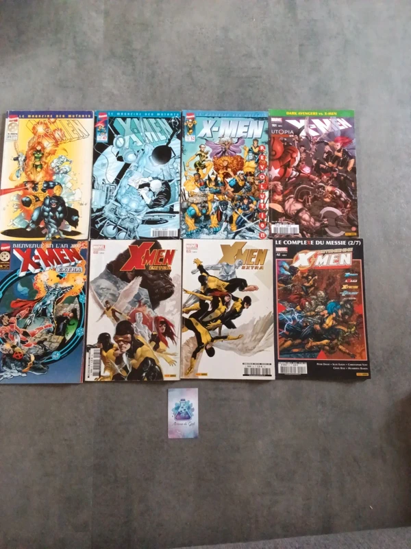 Lot 8 comics vintage Xmen