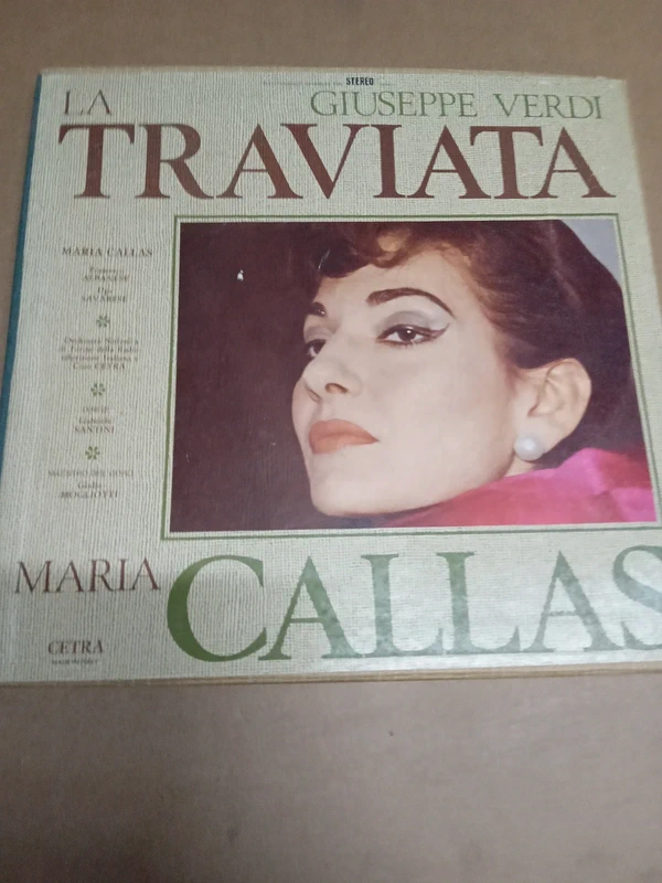 Tre LP 33 giri la traviata