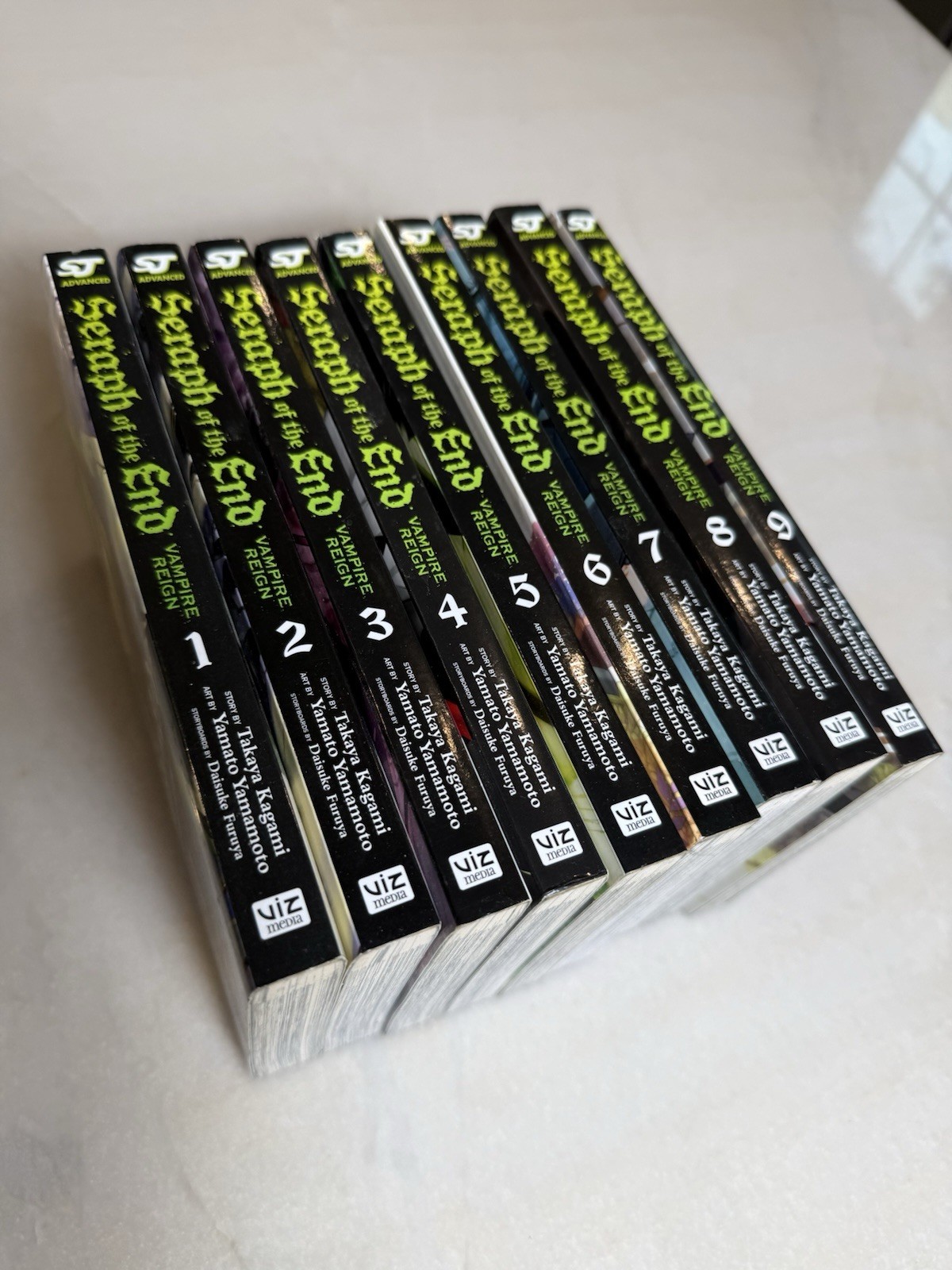 Seraph of the End Vampire Reign Manga Vol 1-9 Lotto Completo Viz Media