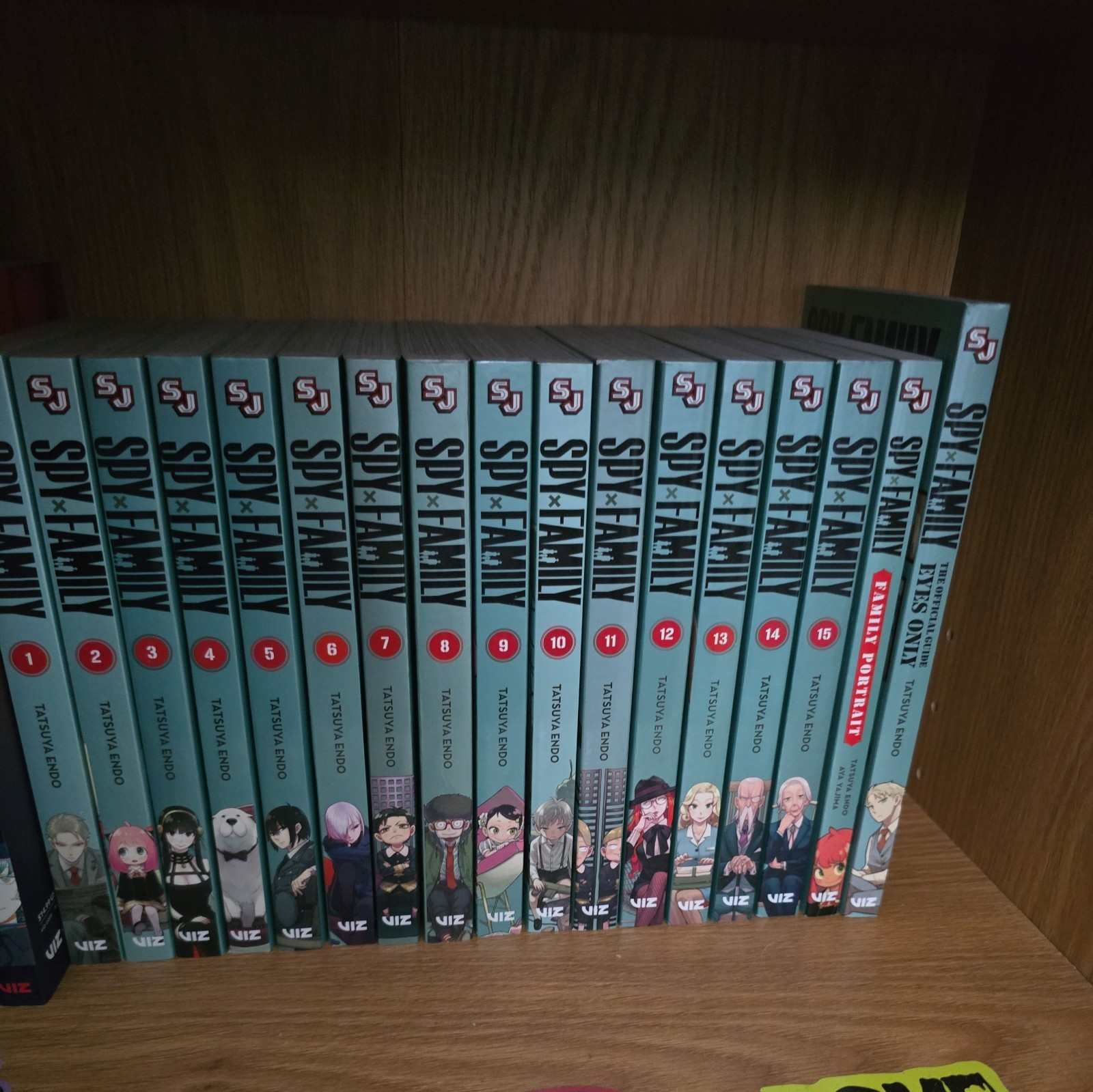 Viz Media Tatsuya Endo Spy x Family Vol 1-15 manga inglese