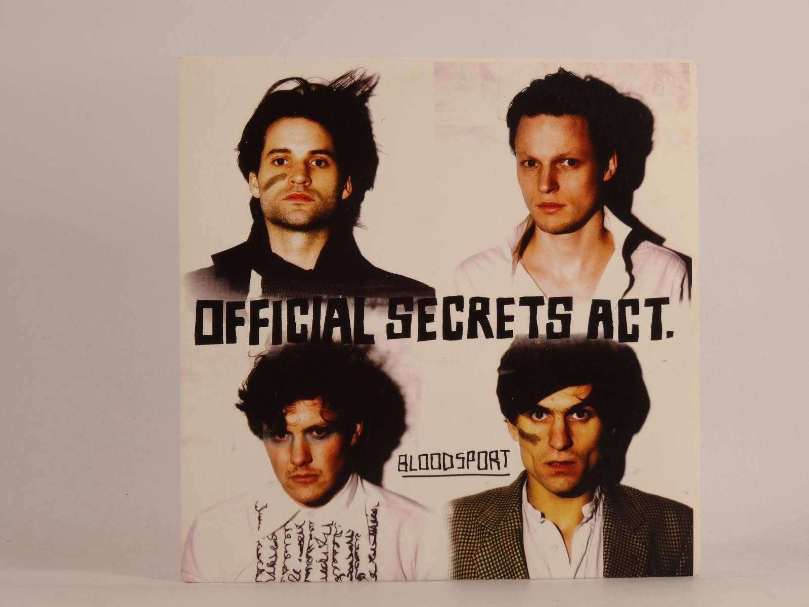 OFFICIAL SECRETS ACT BLOODSPORT (F17) 3 Track Promo CD Single including Card Sle