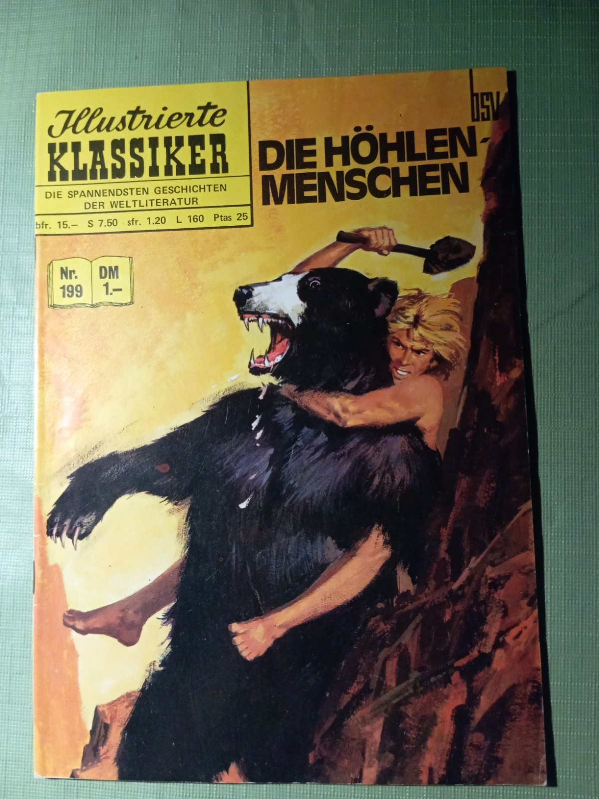 CLASSICI ILLUSTRATI N.199- GLI UOMINI DELLE CAVERNE