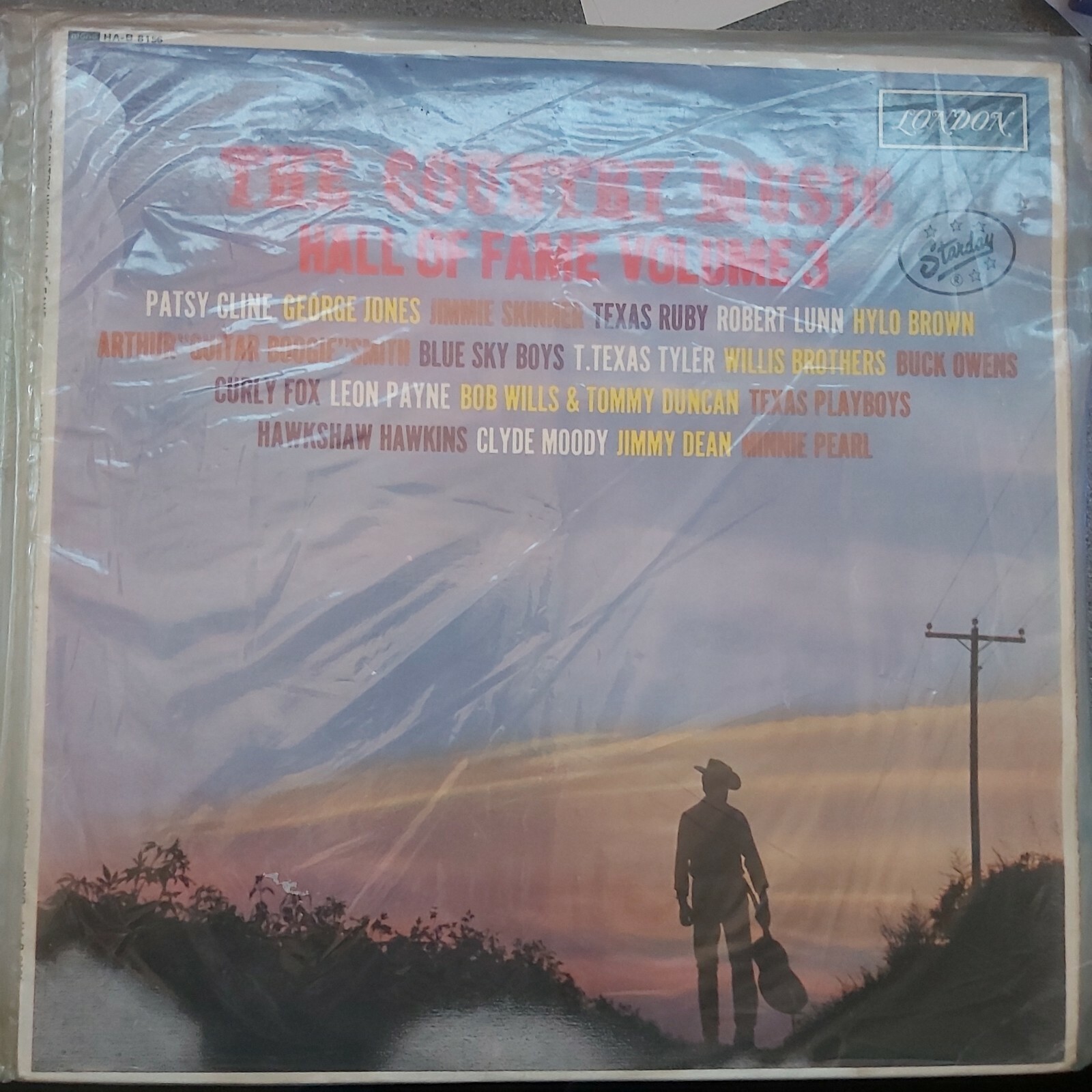 The Country Music Hall of Fame Vol.3 (HA-B 8156) London Records (LP)