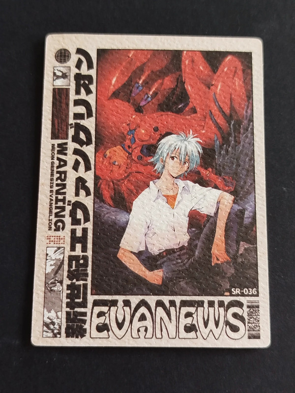 Carte SR-036 Neon Genesis Evangelion