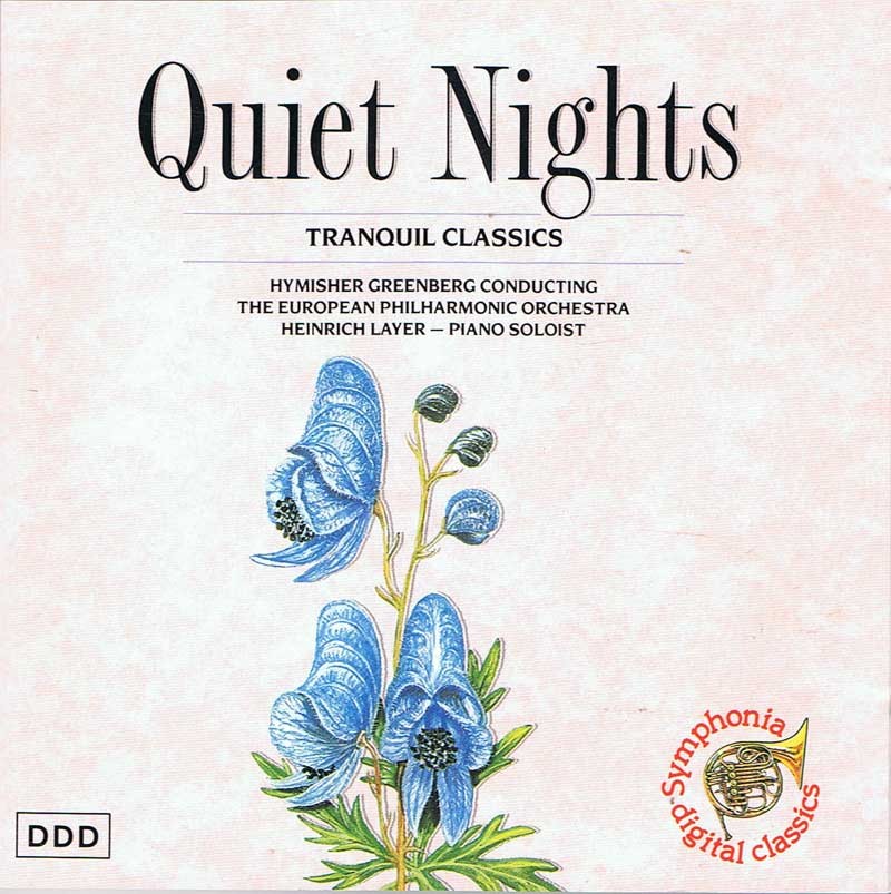 The European Philharmonic Orchestra - Quiet Nights - Tranquil Classics. CD