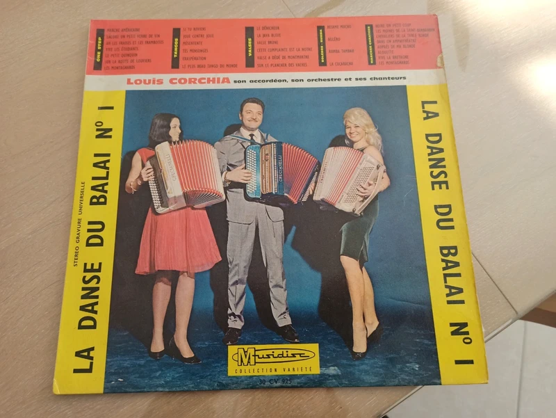 Vinyle Louis Corchia