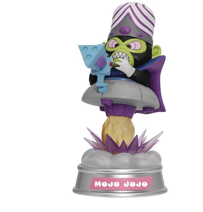 Modellino Beast Kingdom Mini D-Stage Powerpuff Girls Mojo Jojo 4"