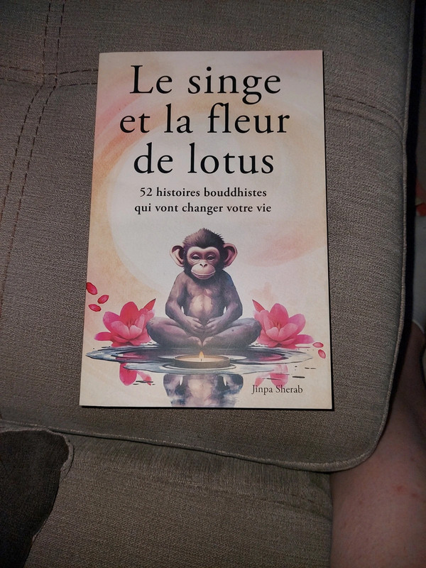 Le singe et la fleur de lotus