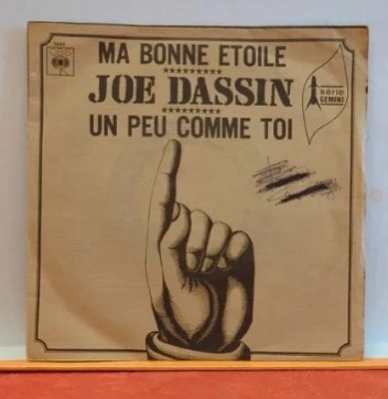 Vinyle 45 tours BIEM. Joe Dassin