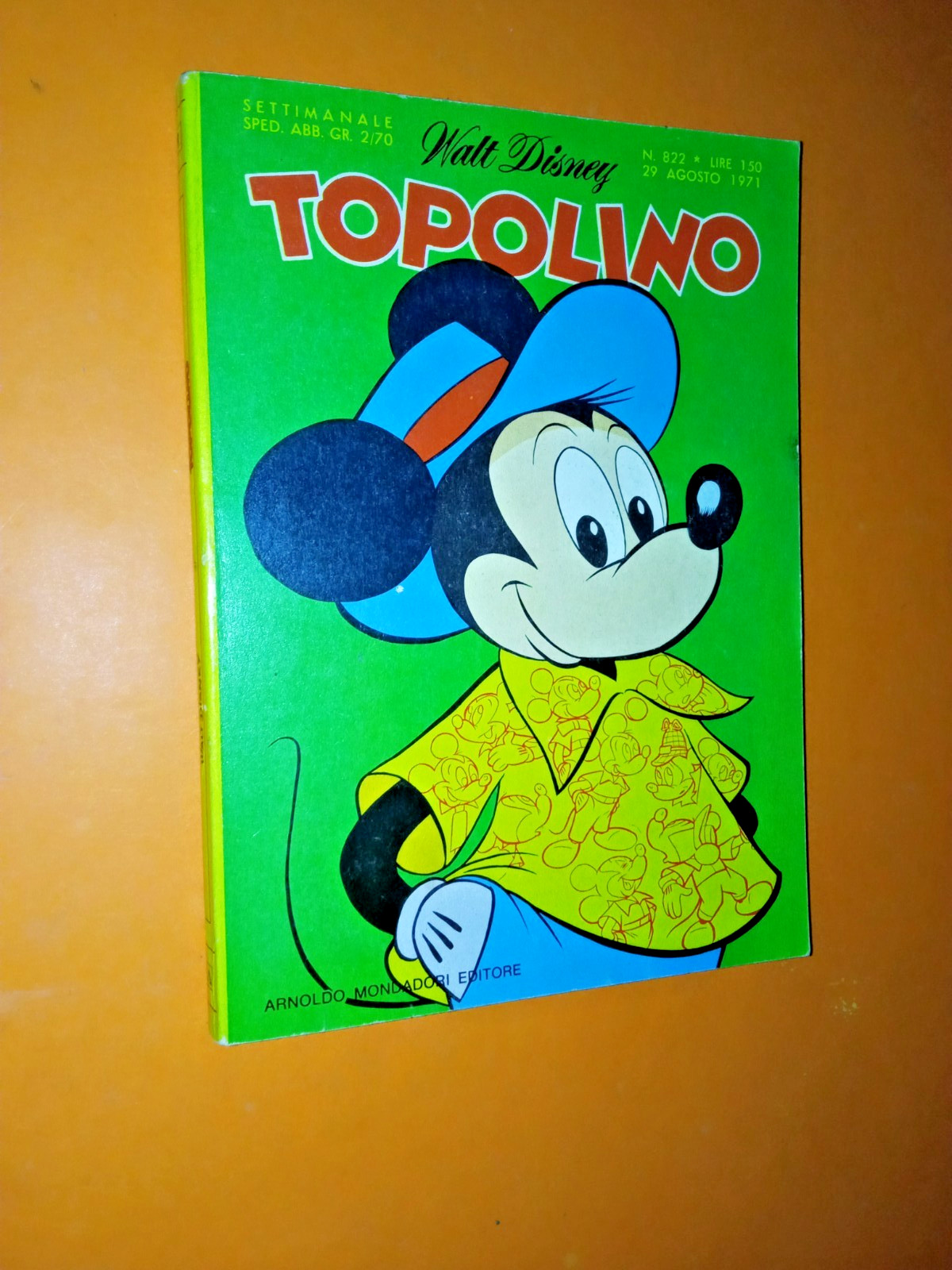 TOPOLINO N. 822 ottimo