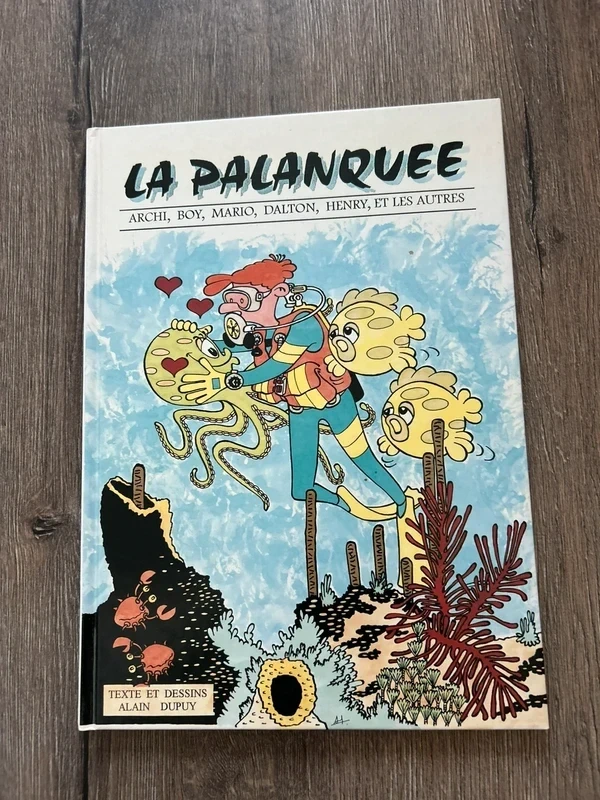 BD plongée la palanquée