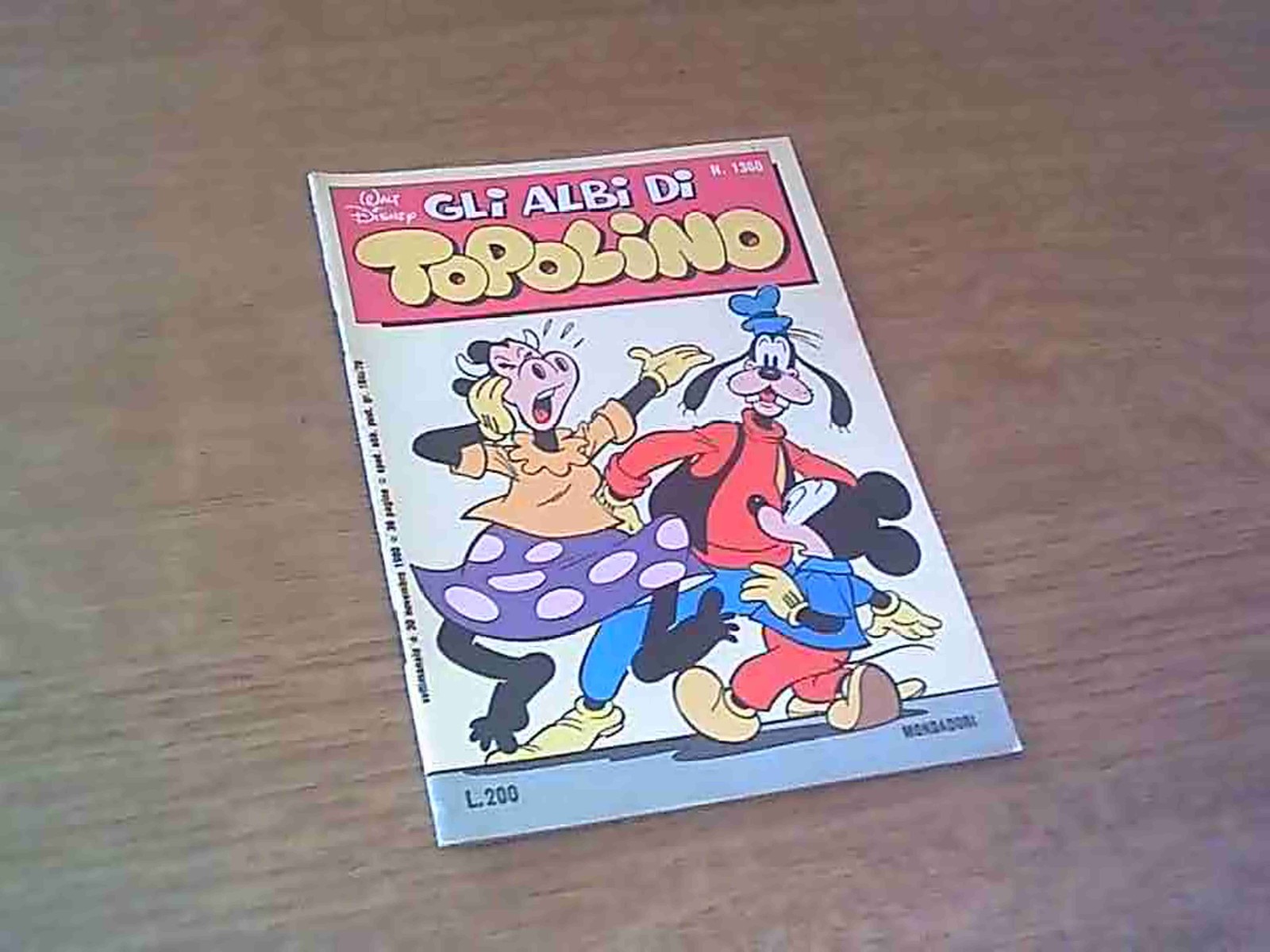 walt disney gli albi di topolino n1360 mondadori