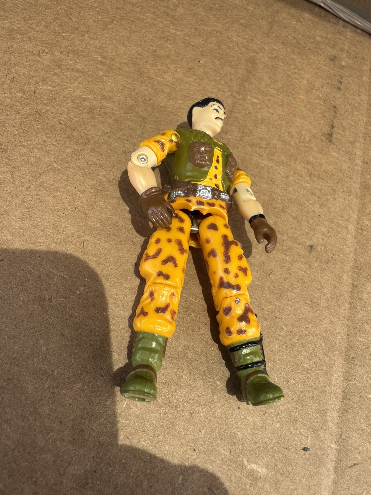 Claymore V1 Missione Speciale Brasile G.I. Joe 1986 Hasbro cavallo vintage danneggiato 