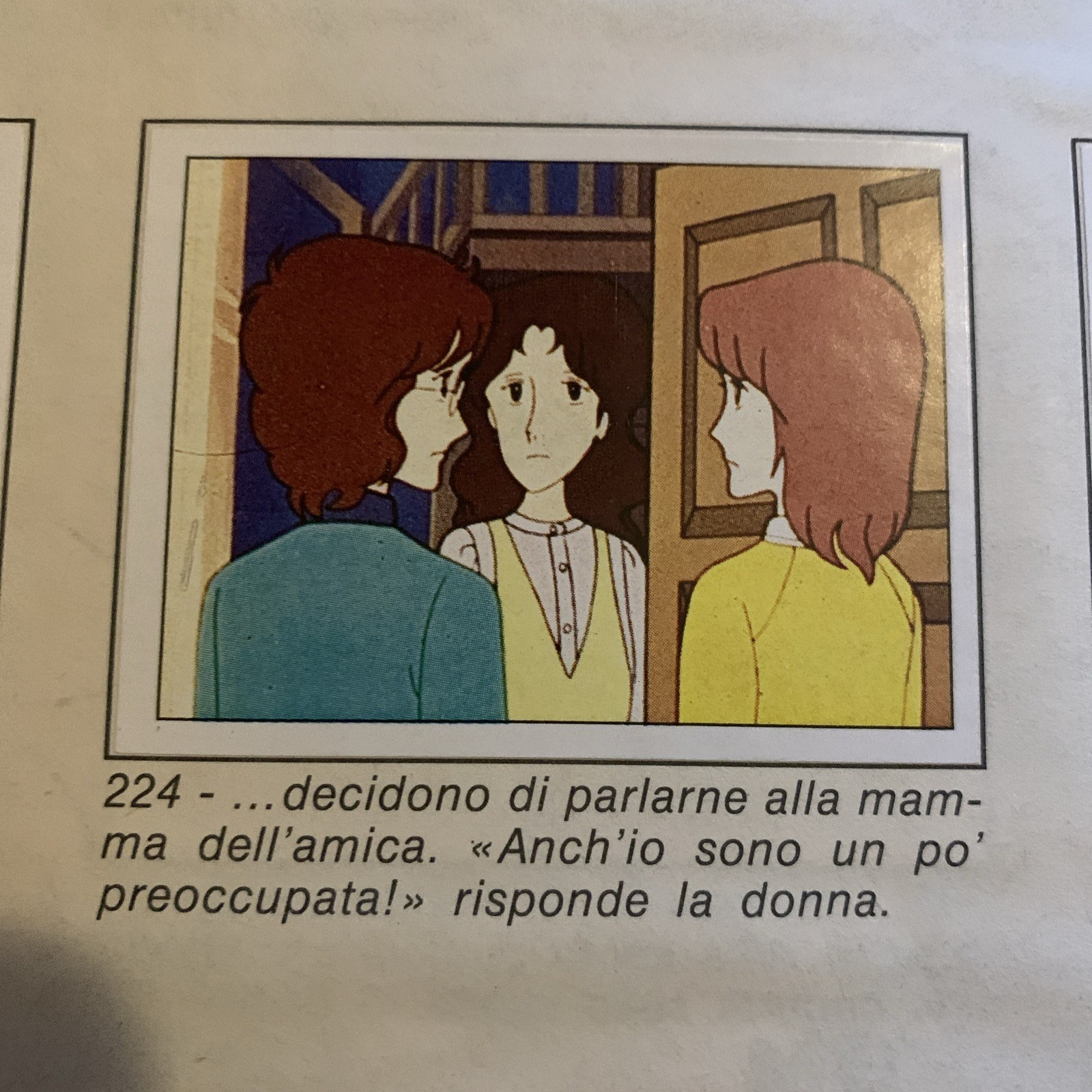 FIGURINA N.224  HELLO SPANK  ED.PANINI 1984   OTTIMA  DA RECUPERO