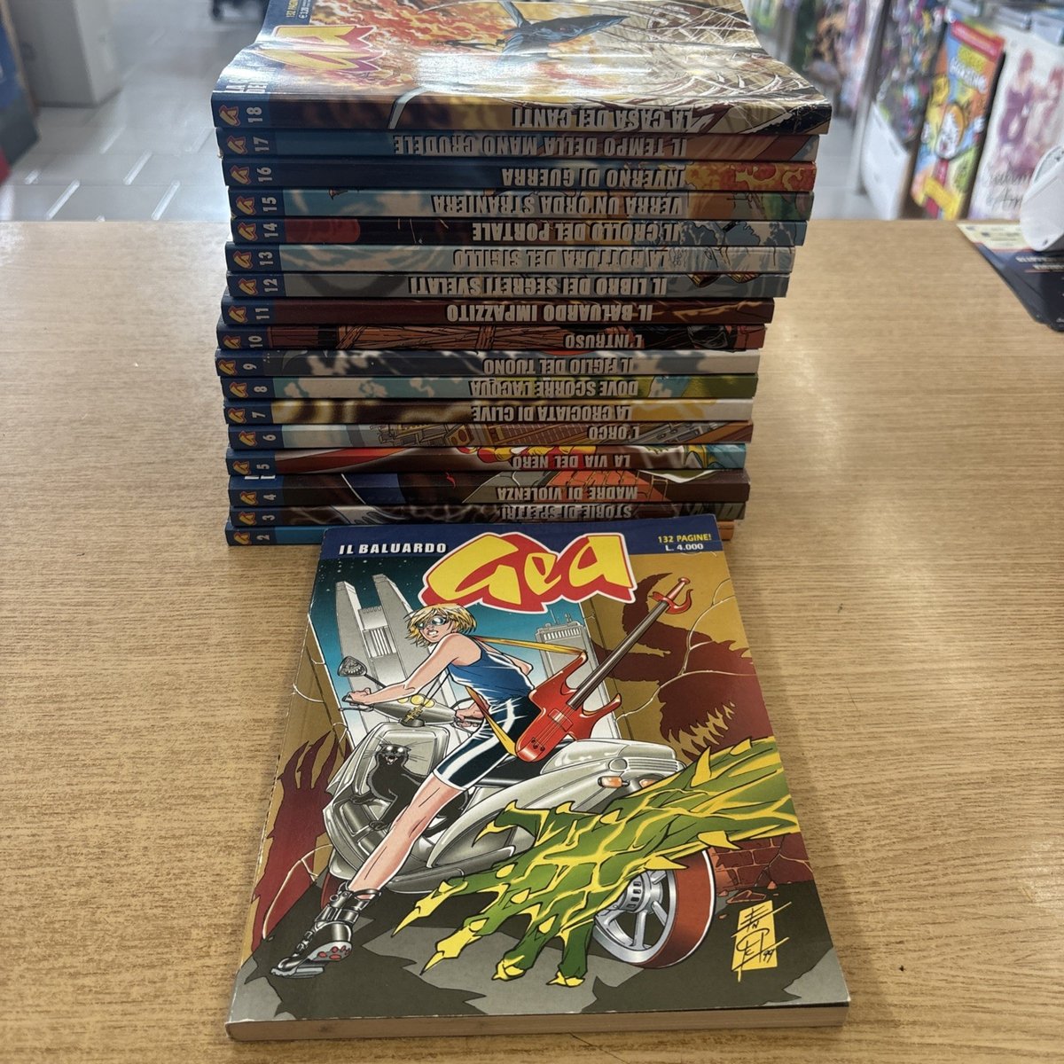 Gea  1/18 collezione completa - Luca Enoch  - BONELLI - Italiano