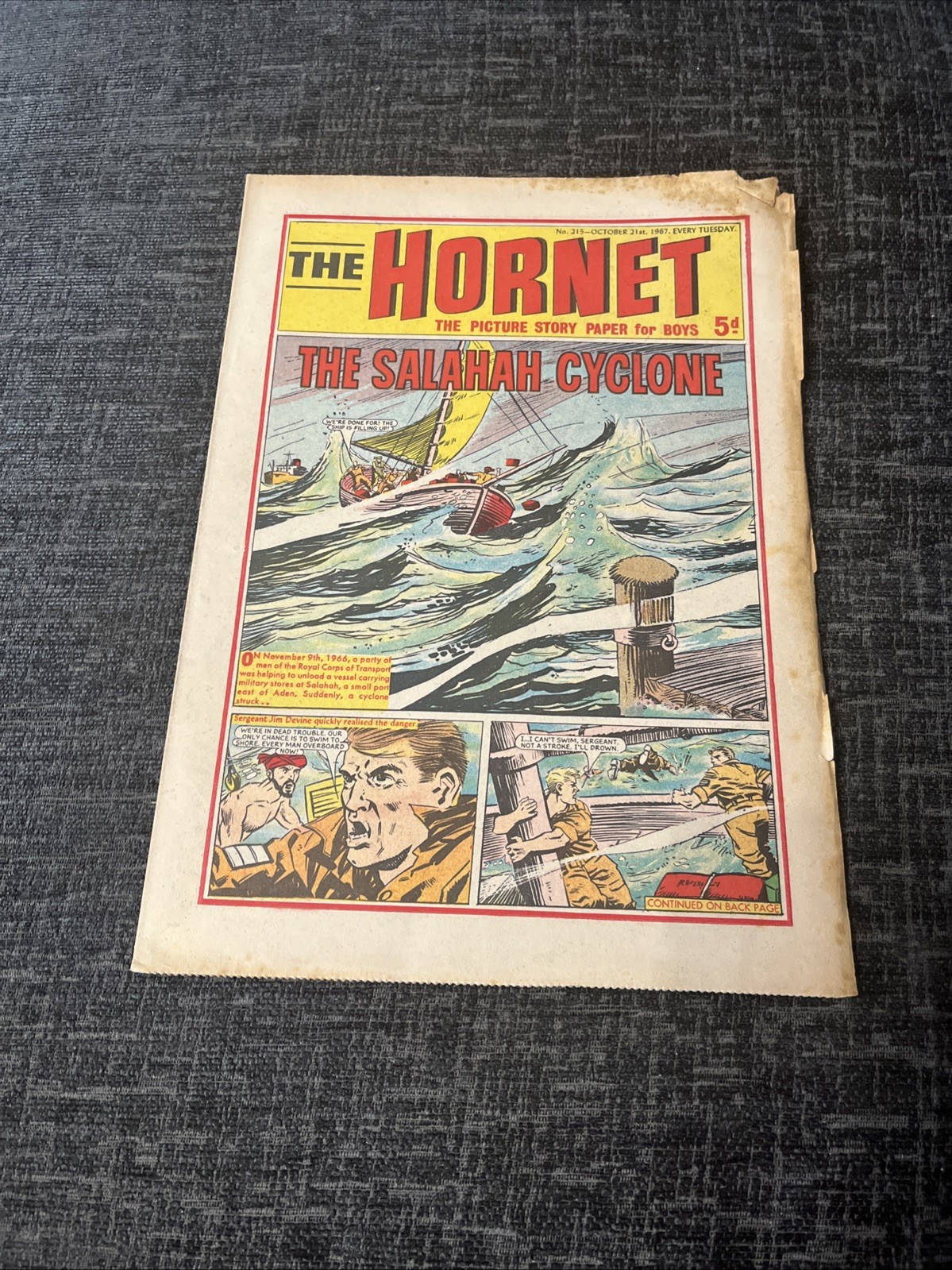 Hornet Comic - #215 - 21 October 1967