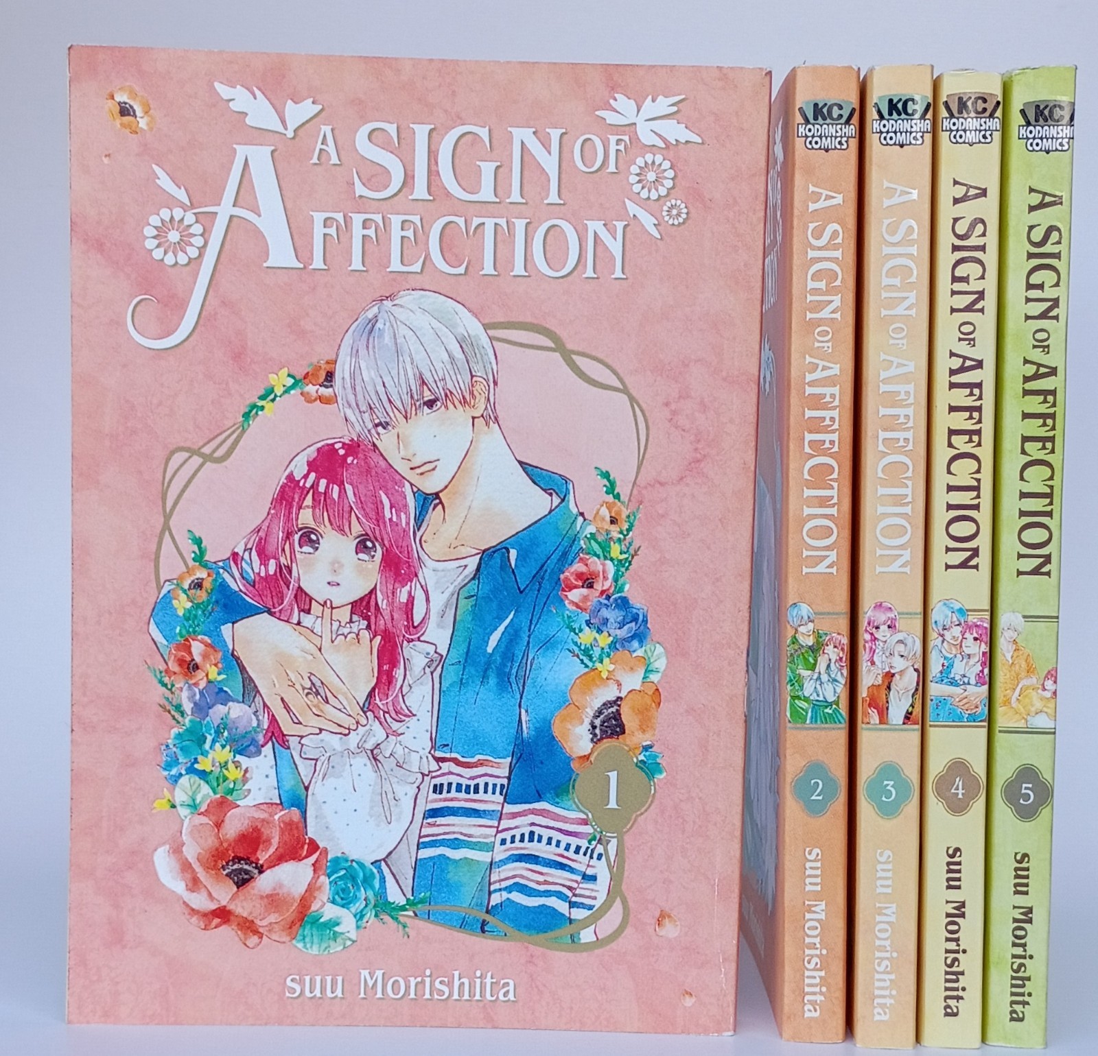 Un segno di affetto manga collezione 1-4 versione inglese