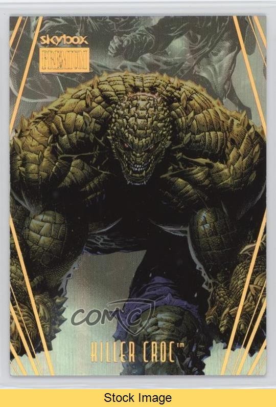 2025 Skybox Metal Universe Batman Skybox Premium Killer Croc #S-21 LEGGI 15fy