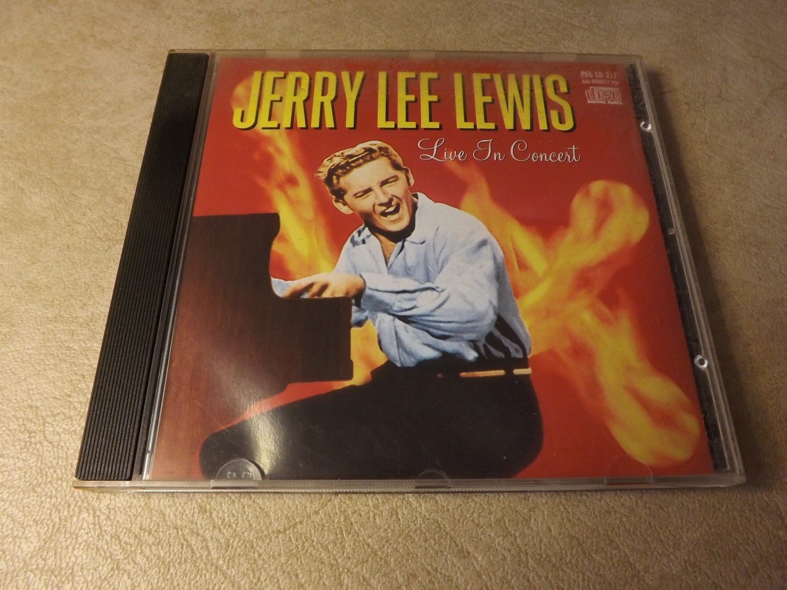JERRY LEE LEWIS LIVE IN CONCERT CD