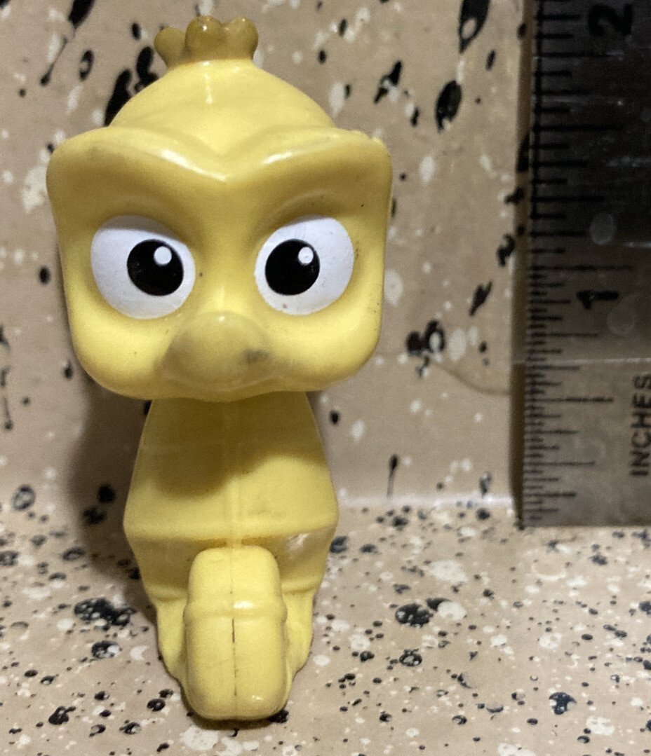 2016 Sheldon Seahorse 2" PVC Figura Disney Alla ricerca di Nemo GIALLO #36362 BANDAI