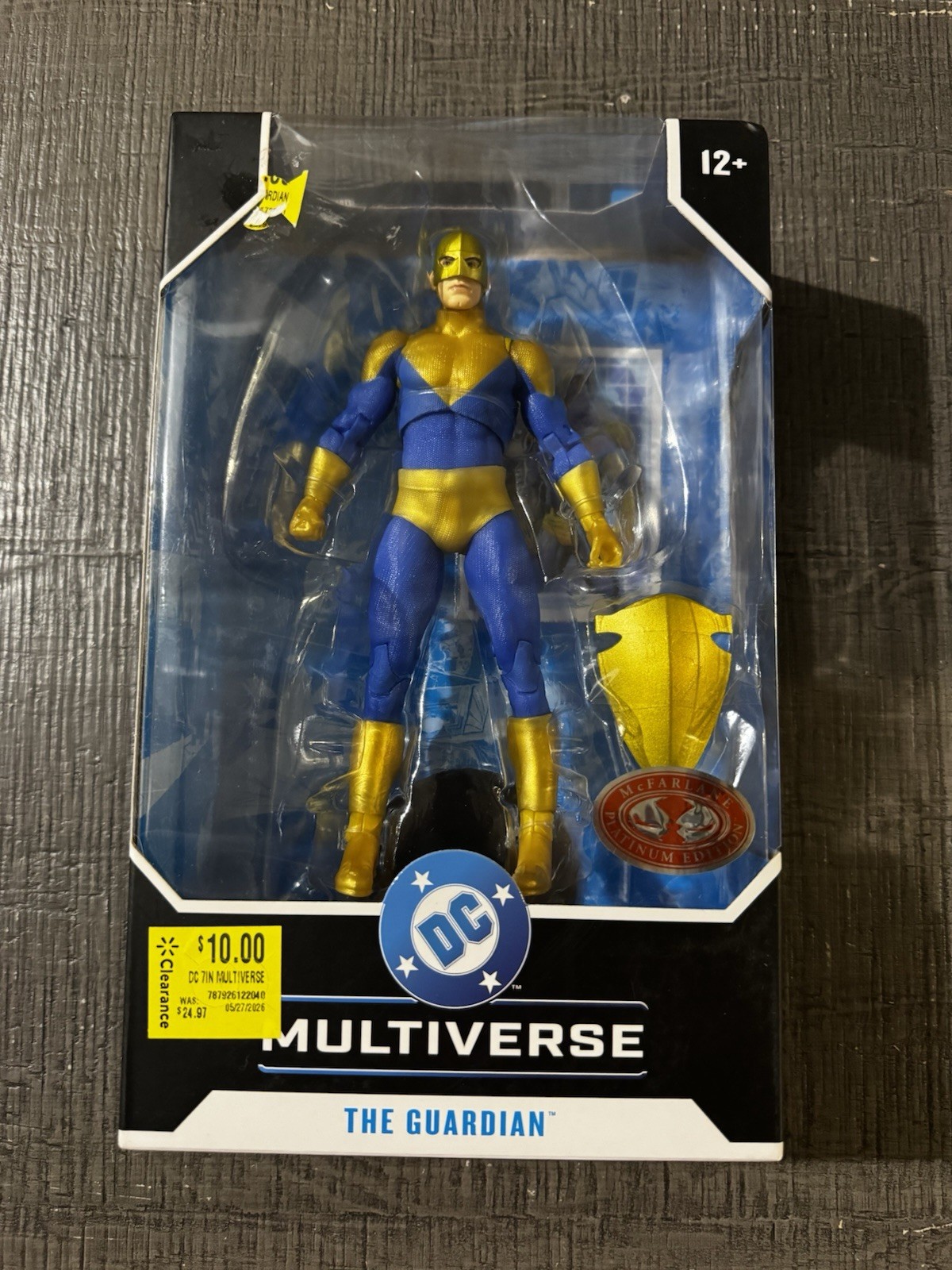 DC Multiverse The Guardian Red Platinum Edition Modellino 7" McFarlane NUOVO!