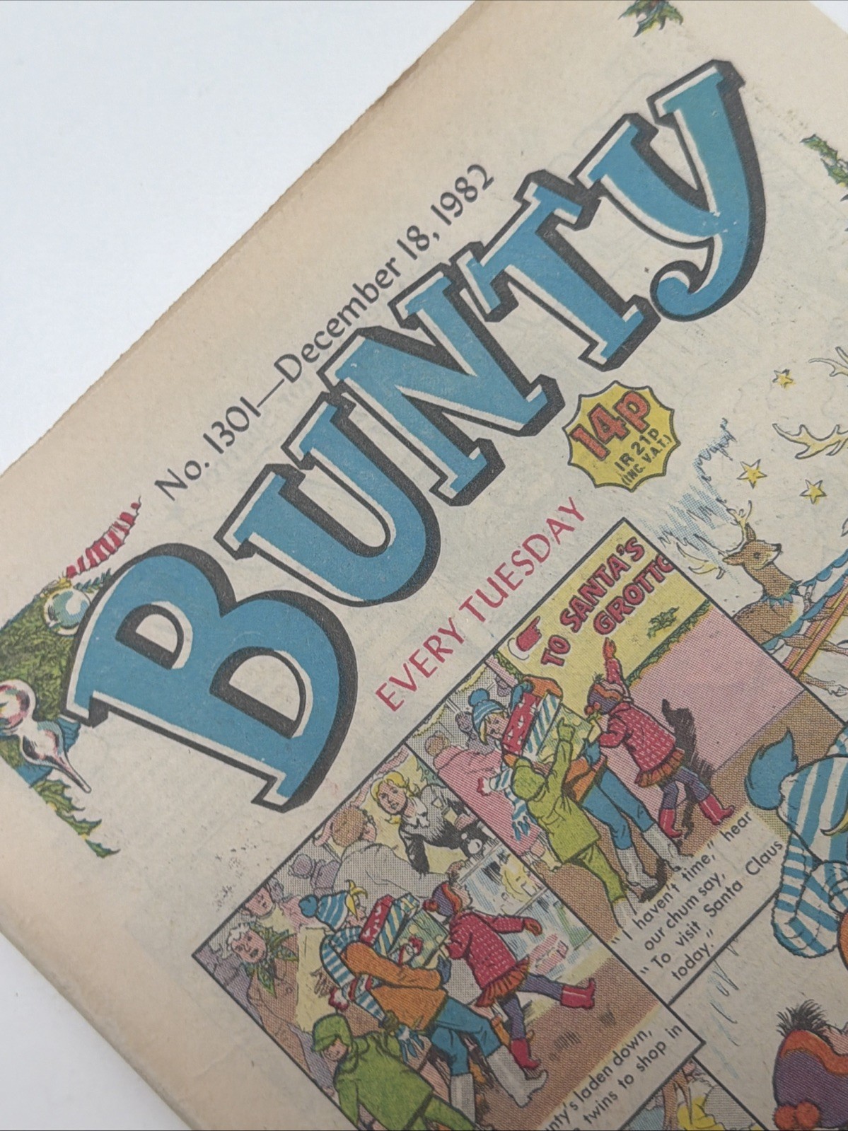 BUNTY COMIC - December 18th 1982 - Vintage 80s Girls UK Comic