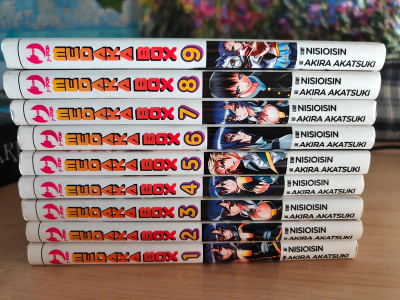 set manga medaka box 1-9 (tutti inclusi)