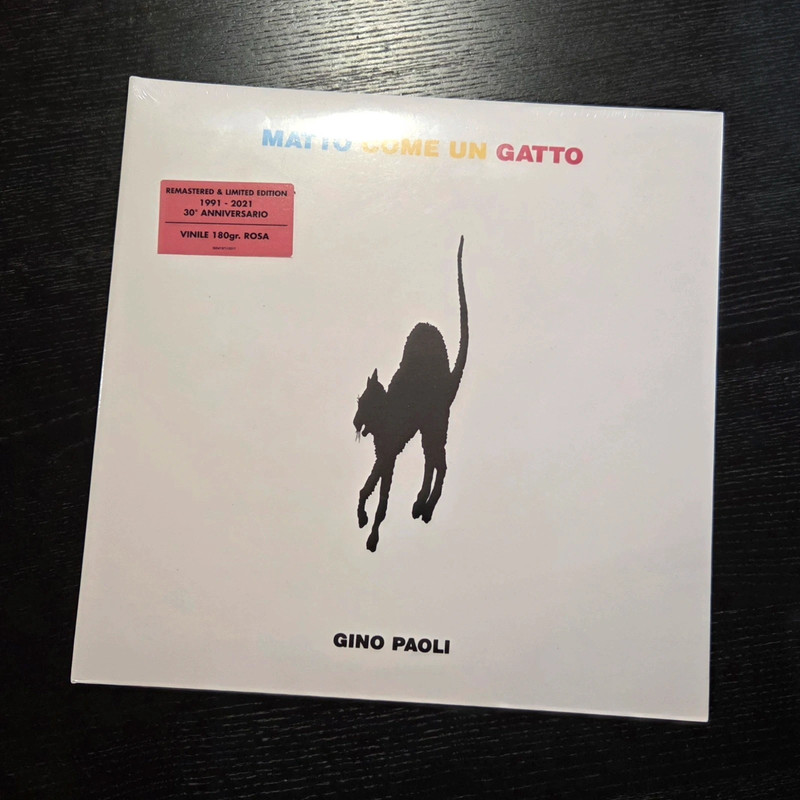 "Matto Come Un Gatto" by Gino Paoli (LP, Limited Edition)