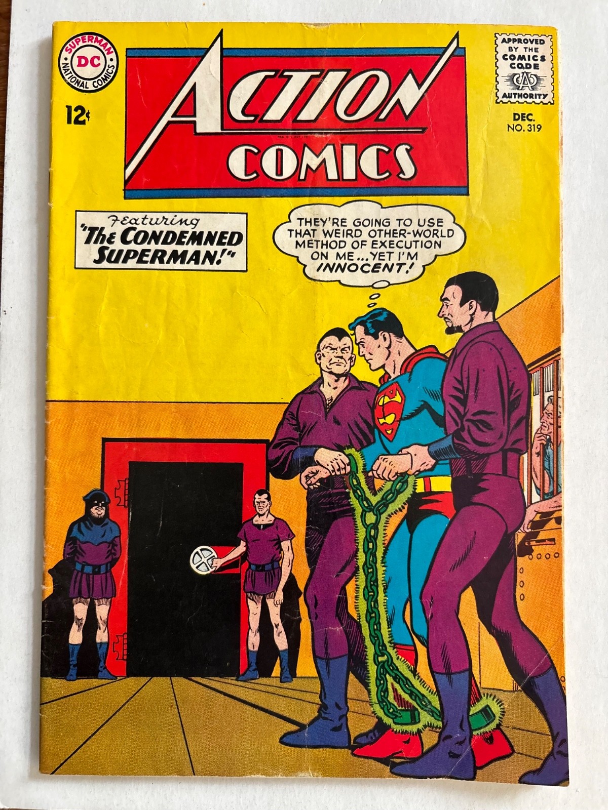 Action Comics #319 (DC - 1964) - Shrinking Violet app. - VG+
