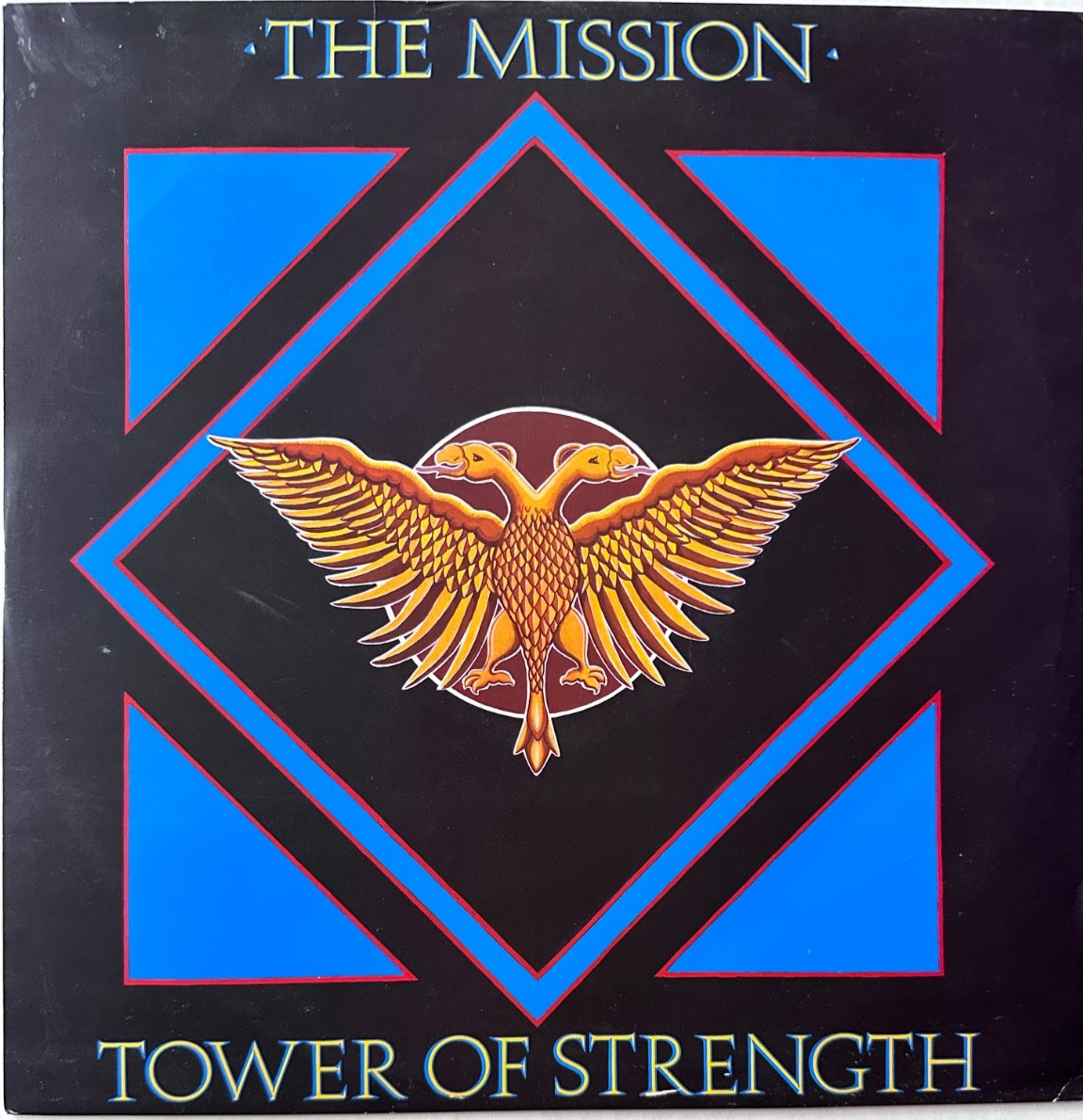 THE MISSION - Tower Of Strength. Vinyl 12" Single. Mercury MYTHX4. 1987. EX/EX